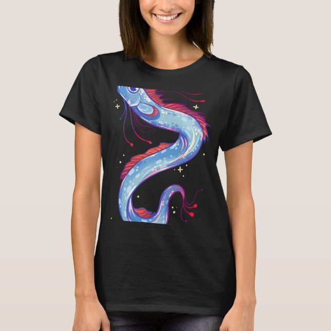Fiske efter guldfisk 17 t shirt (Framsida)