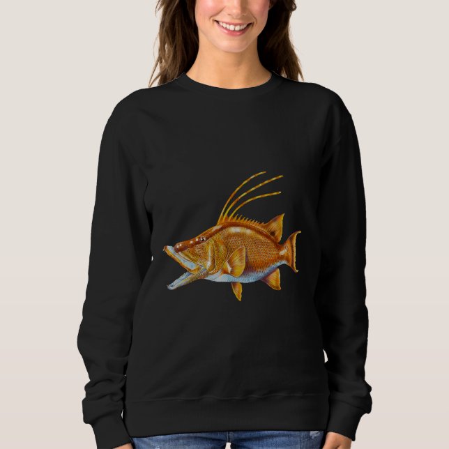 Fiske efter guldfisk t shirt (Framsida)