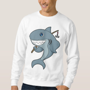 Fiske efter haj Fiske efter Finshing rod Lång Ärmad Tröja