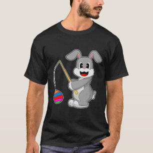 Fiske efter kanin Påsk Påskägg T Shirt
