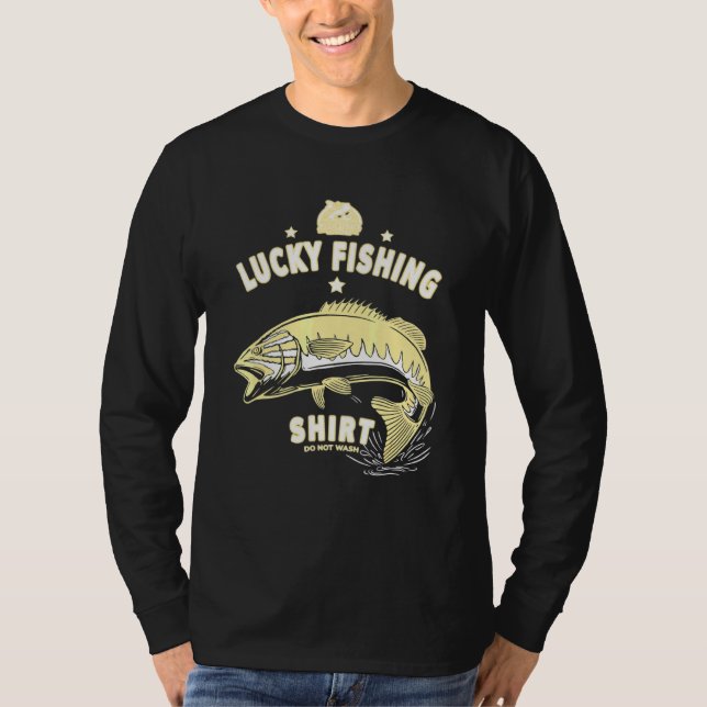 Fiske efter Kärlek - Lucky Fishing T Shirt (Framsida)