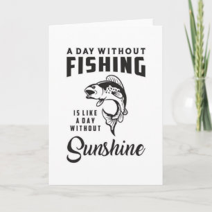 Fiske efter Kärlek Rod Fisherman Funny Gift Idea Kort