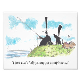 Fiske efter kompletteringar Poster