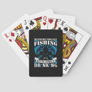 Fiske efter konst Helg och torkning Casinokort