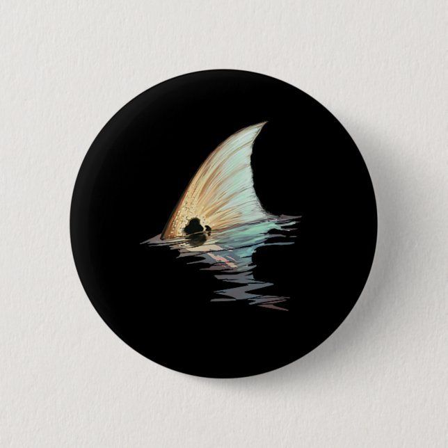 Fiske efter kungsfisk, rödrom (Svan) Knapp (Framsida)