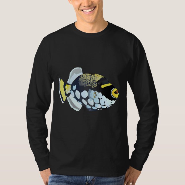 Fiske efter kungsfisk t shirt (Framsida)