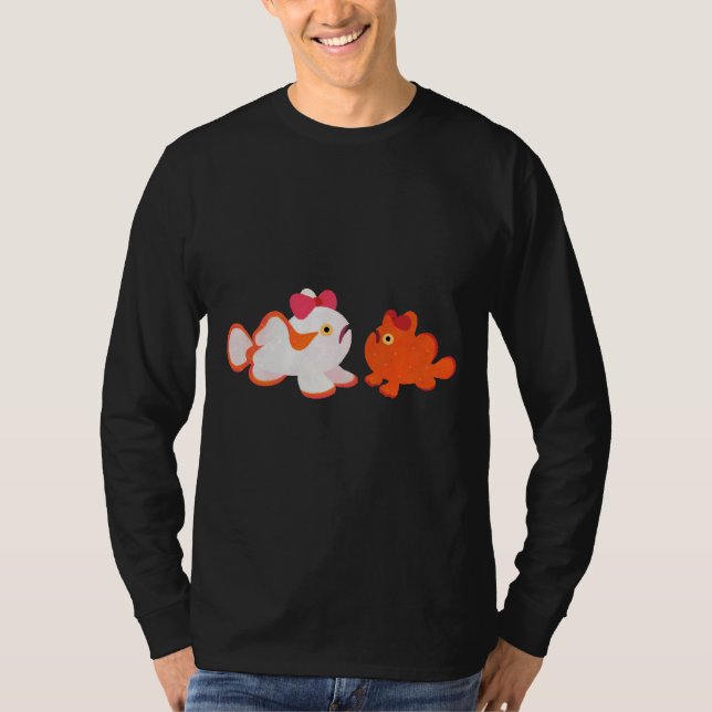 Fiske efter kungsfisk t shirt (Framsida)
