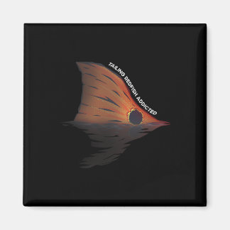 Fiske efter långvandrande kungsfisk Joke RedFishin Magnet