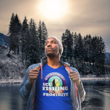 Fiske efter lustig is Frostbett