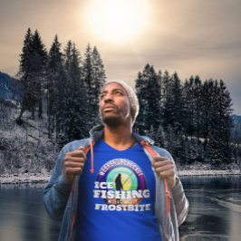 Fiske efter lustig is Frostbett T Shirt