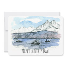 Fiske efter lycklig i Sjö Kärlek Fars dag Du Pappa