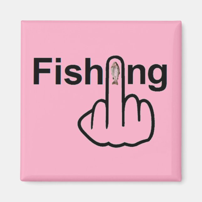 Fiske efter nät Vänd Magnet (Framsidan)
