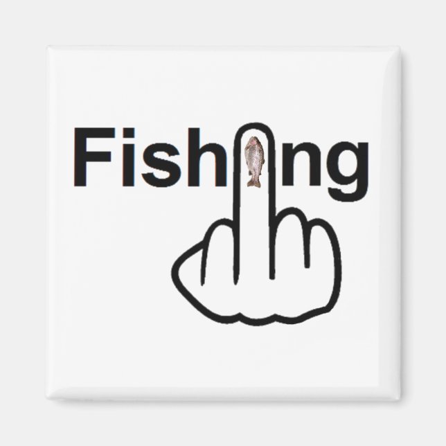Fiske efter nät Vänd Magnet (Framsidan)