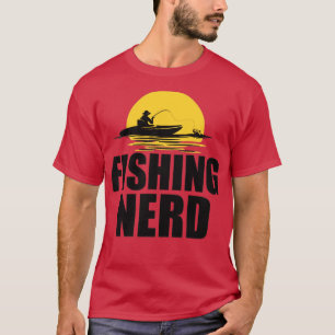 Fiske efter Nerd Angel Nerd T Shirt