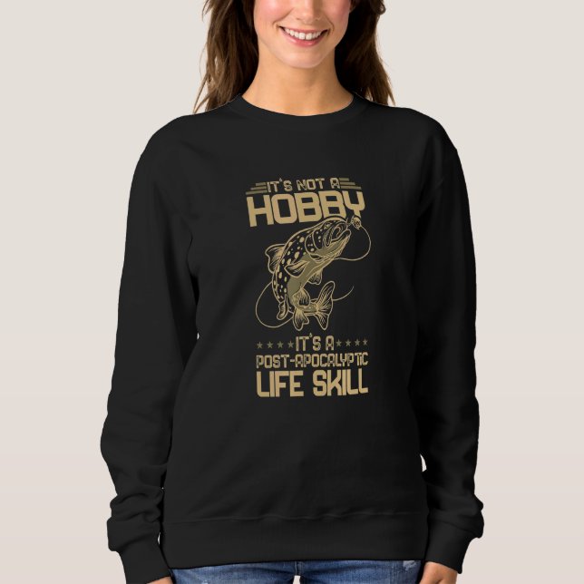 Fiske efter "obby post-apocalyptic Life Skil", int T Shirt (Framsida)