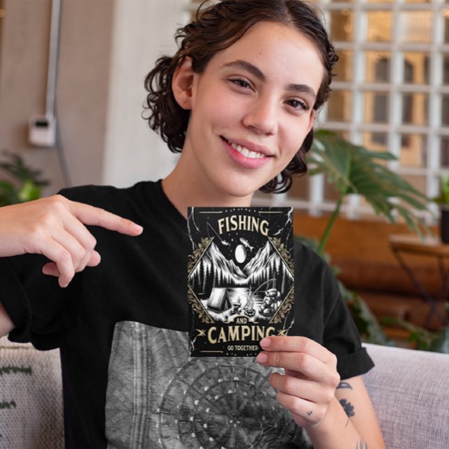 Fiske efter och bekämpning av natt i Äventyr Vykort (Skapare uppladdad)