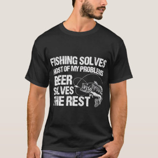 Fiske efter och finare fiskesman Fars dag Gift T Shirt