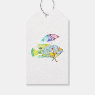 Fiske efter paraplyfisk presentetikett