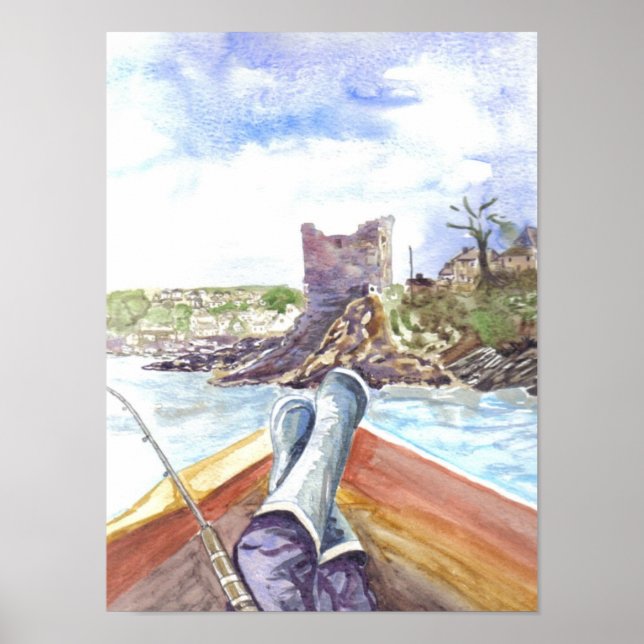 Fiske efter polsk Poster (Framsidan)