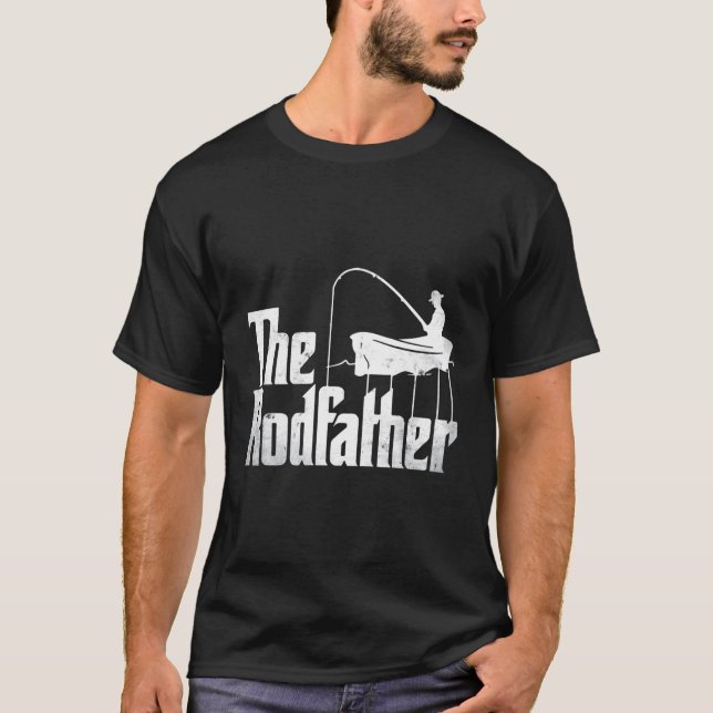 Fiske efter Rodfather T Shirt (Framsida)