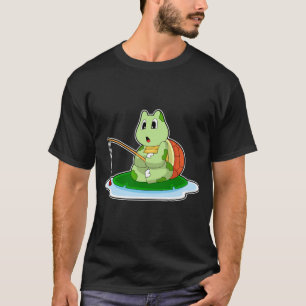 Fiske efter sköldpadda t shirt