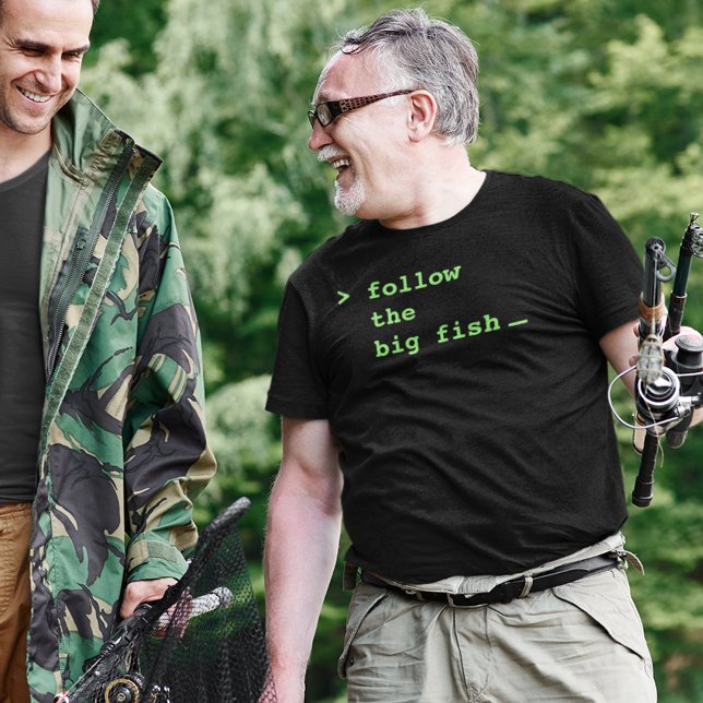 Fiske efter storfiskaren t shirt (Skapare uppladdad)