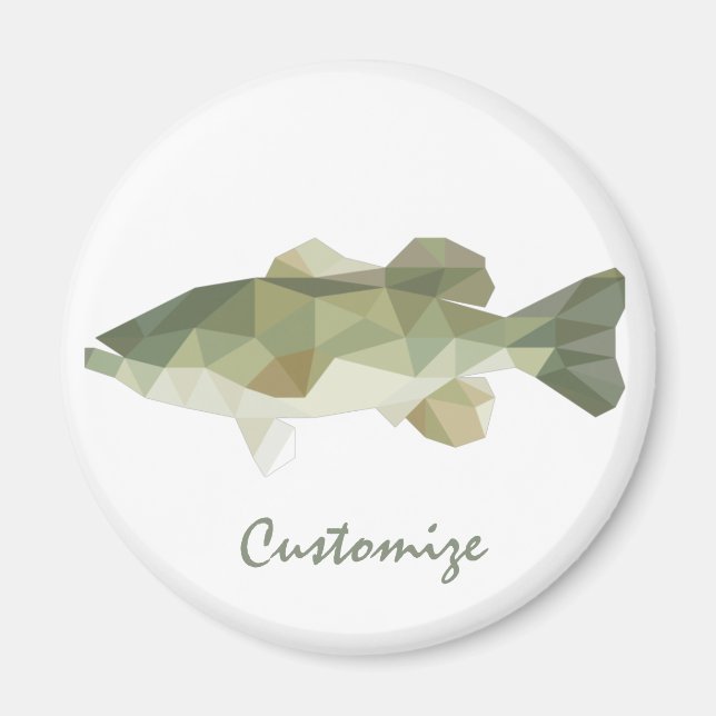 Fiske efter thunder_Cove Magnet (Framsidan)