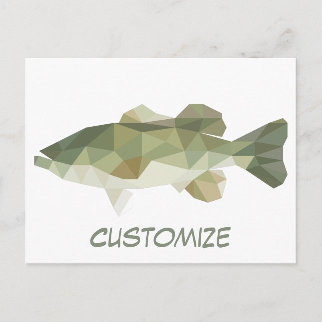 Fiske efter thunder_Cove Vykort (Framsida)