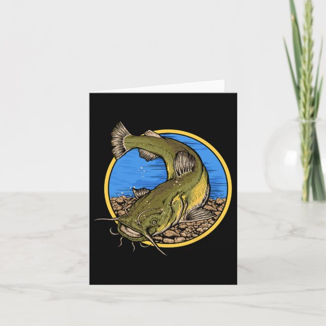 Fiske efter tonfisk kort (Framsida)