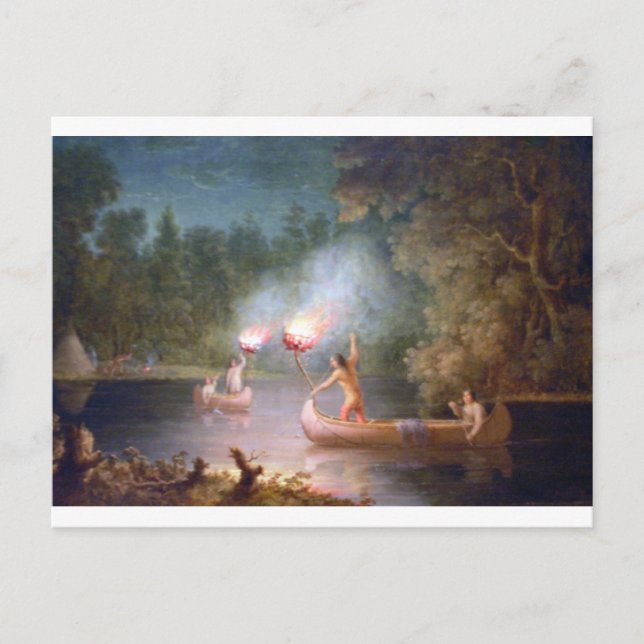 Fiske efter Torchlight. Vykort (Framsida)