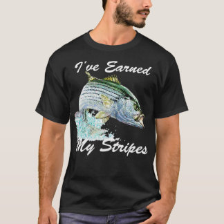 Fiske efter torkad Bass Rockfish Gift IV har odlat T Shirt