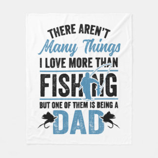 Fiske efter torsk Fiskare i Pappa Fleecefilt