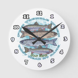 Fiske efter torvträd rund klocka