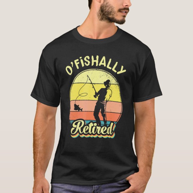 Fiske efter uttröttad fisk i Pension T Shirt (Framsida)