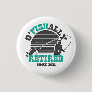 Fiske efter uttröttad fisk, Pension Gift Teal Knapp