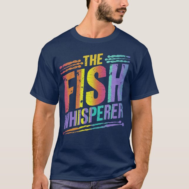 Fiske efter vidisör utanför dörr T-Shirt (Framsida)