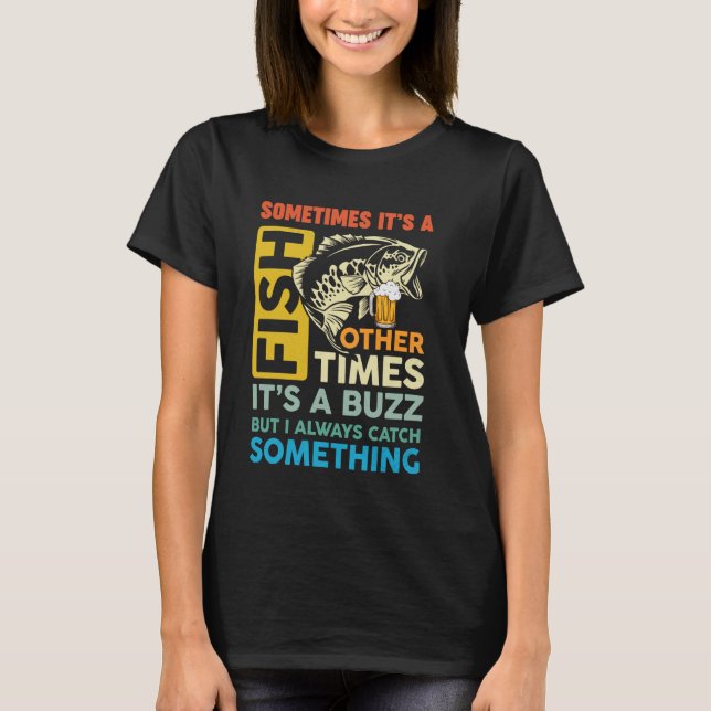 Fiske entusiast fångst t shirt (Framsida)