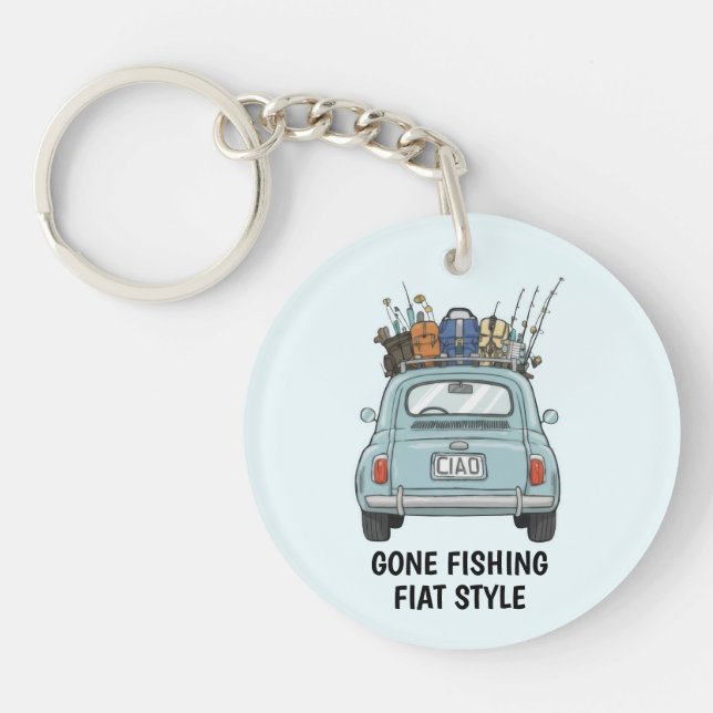 Fiske Fiat bil  (Framsidan)