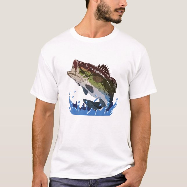 Fiske, fisk, buss, Manar Kvinnor T Shirt (Framsida)