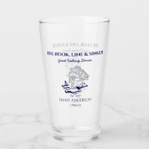 Fiske Fiskare Drinkware Pint Beer Glass