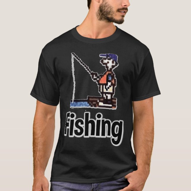 Fiske ... - Fiske ... T Shirt (Framsida)