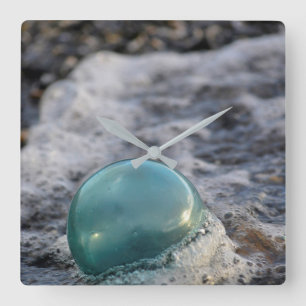 Fiske Flutit i Surfa Fyrkantig Klocka