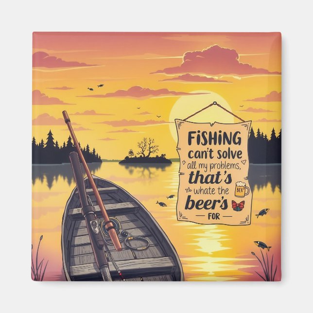 Fiske för kul magnet (Framsidan)