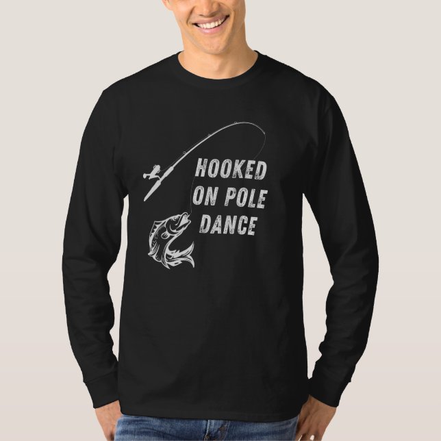 Fiske För manar fiske med bottenfiske T Shirt (Framsida)
