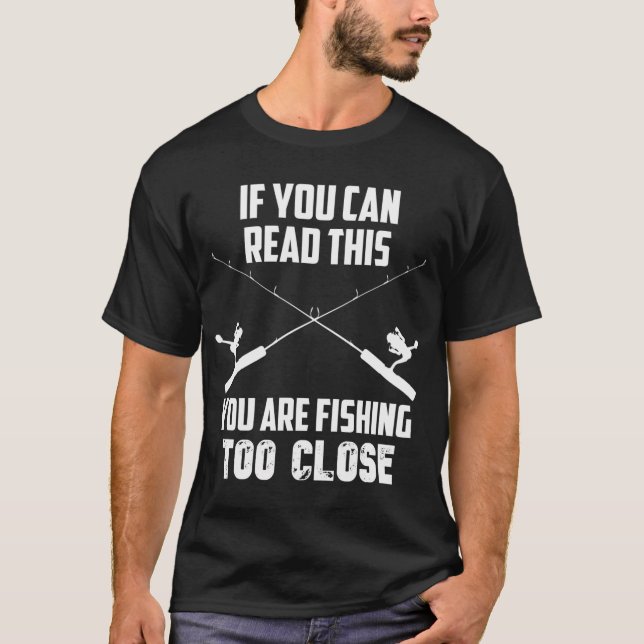 Fiske för nära t shirt (Framsida)