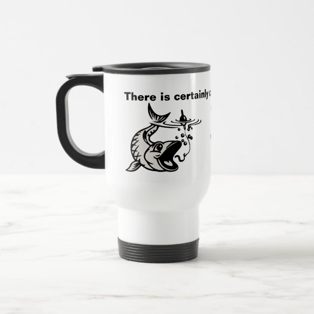 Fiske - fredliga och trångsynta känslor resemugg (Vänster)