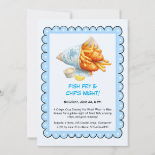 Fiske Fry & Chip - inbjudan till Avslappnad Seafoo