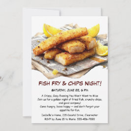 Fiske Fry & Chip - inbjudan till Avslappnad Seafoo