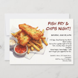 Fiske Fry & Chip - inbjudan till Avslappnad Seafoo