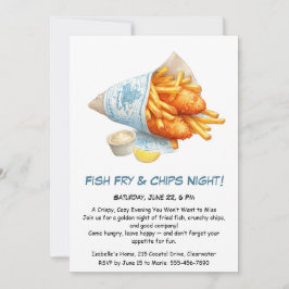 Fiske Fry & Chip - inbjudan till Avslappnad Seafoo